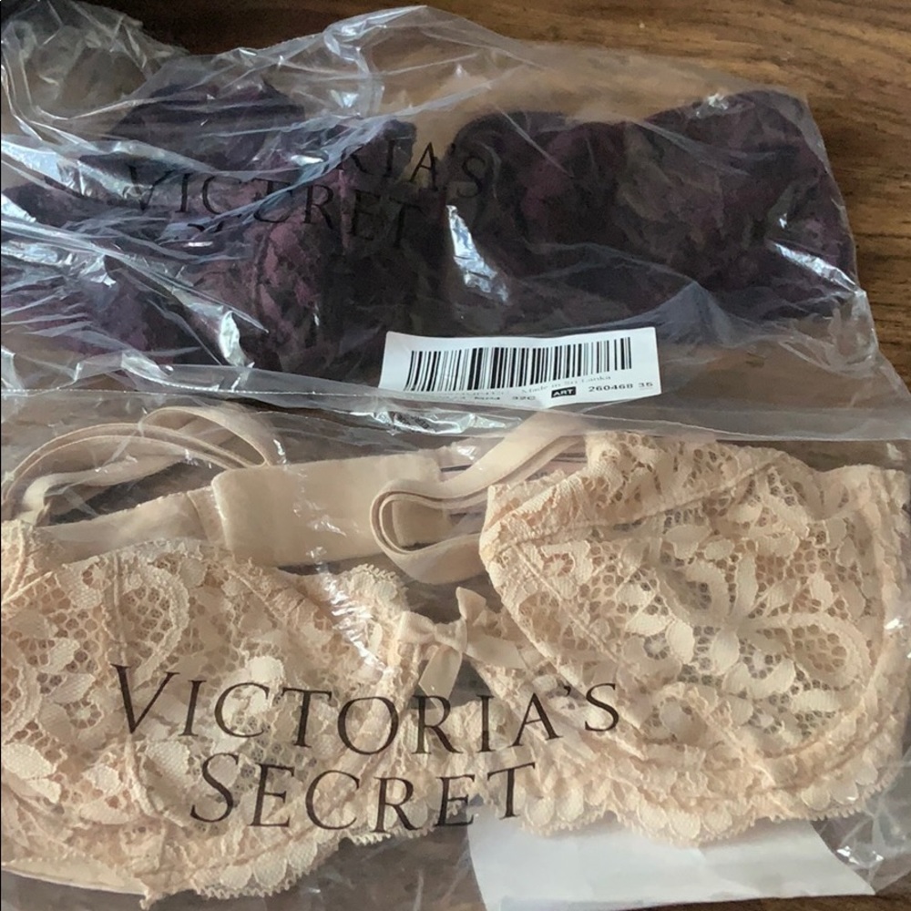 Victoria Secret unlined bras